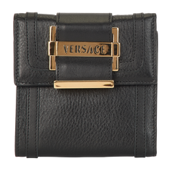 Versace wallet, Leather, Black, MII, DB/B, 2*